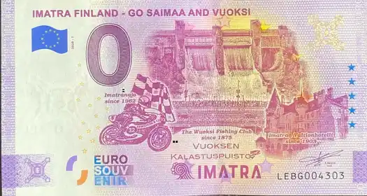 Billet 0€ IMATRA FINLAND - GO SAIMAA AND VUOKSI