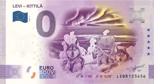 Billete de 0€ LEVI - KITTILÄ
