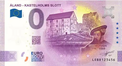 Billete de 0€ ÅLAND - KASTELHOLMS SLOTT