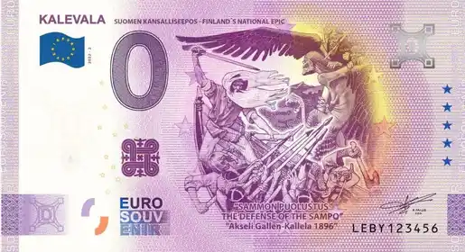 Billet 0€ KALEVALASUOMEN KANSALLISEEPOS - FINLAND'S NATIONAL EPIC