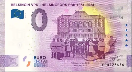 Billet 0€ HELSINGIN VPK - HELSINGFORS FBK 1864-2024