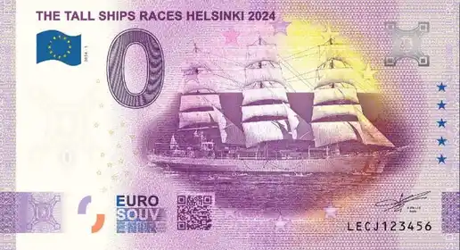 0€-Schein THE TALL SHIPS RACES HELSINKI 2024