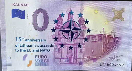 0€-Schein KAUNAS