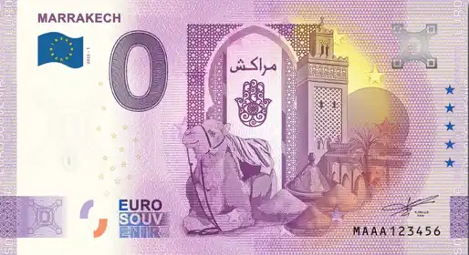 Banconota da 0€ MARRAKECH