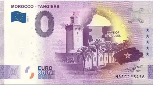 0€ banknote MOROCCO - TANGIERS