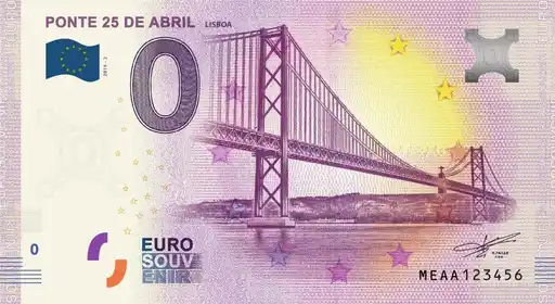 Billet 0€ PONTE 25 DE ABRILLISBOA