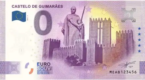 Billete de 0€ CASTELO DE GUIMARÃES