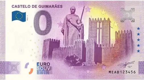 Billete de 0€ CASTELO DE GUIMARÃES