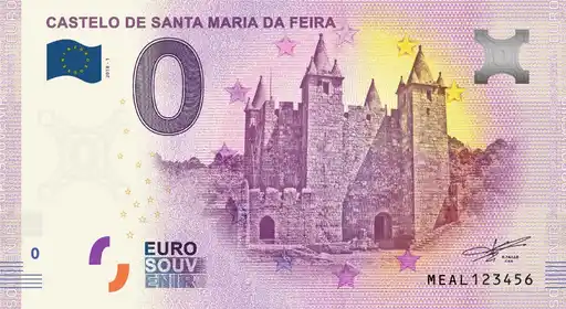 0€-Schein CASTELO DE SANTA MARIA DA FEIRA