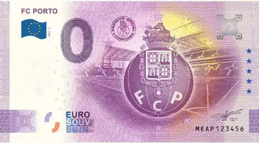 0€ banknote FC PORTO