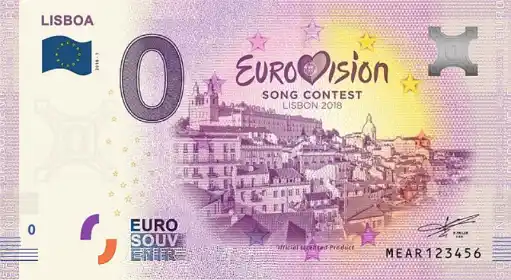 Banconota da 0€ LISBOA