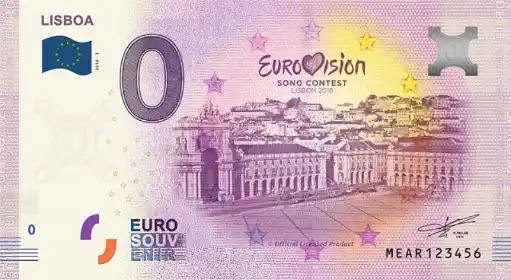 Banconota da 0€ LISBOA