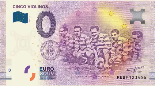Billete de 0€ CINCO VIOLINOS