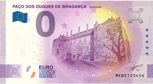 0€-Schein PAÇO DOS DUQUES DE BRAGANÇA