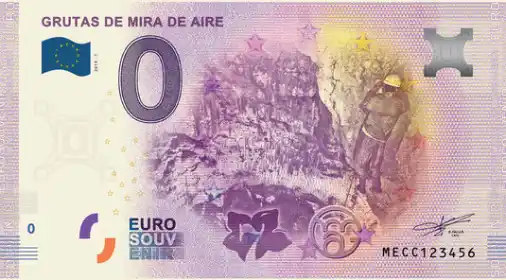 0€-Schein GRUTAS DE MIRA DE AIRE