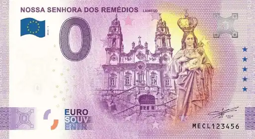 0€-Schein NOSSA SENHORA DOS REMEDIOS LAMEGO
