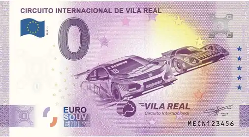 Banconota da 0€ CIRCUITO INTERNACIONAL DE VILA REAL