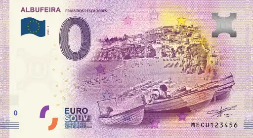 0€ banknote ALBUFEIRA PRAIA DOS PESCADORES