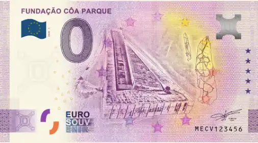 0€-Schein FUNDAÇÃO CÔA PARQUE