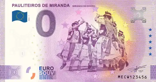 Billete de 0€ PAULITAUROS DE MIRANDA MIRANDA DO DOURO