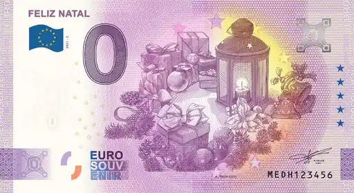 0€-Schein FELIZ NATAL