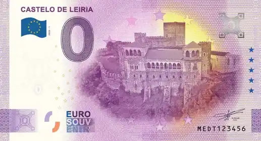 0€-Schein CASTELO DE LEIRIA