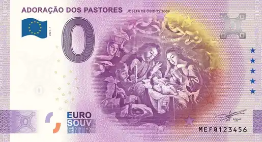 Billet 0€ ADORAÇÃO DOS PASTORESJOSEFA DE ÓBIDOS 1669