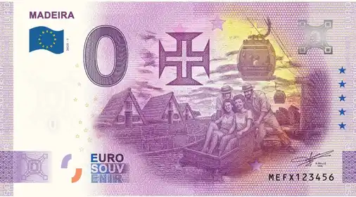 Banconota da 0€ MADEIRA