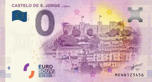 0€ banknote CASTELO DE S. JORGE LISBOA