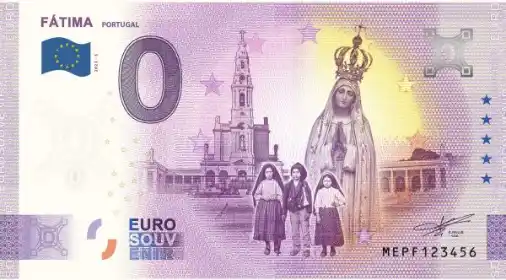 0€-Schein FÁTIMA