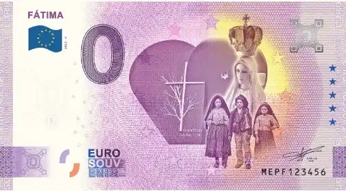 Billete de 0€ FÁTIMA