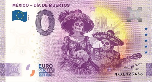 Billet 0€ MEXICO - DIA DE MUERTOS