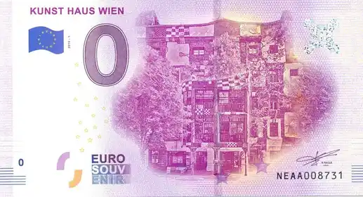 0€-Schein KUNST HAUS WIEN