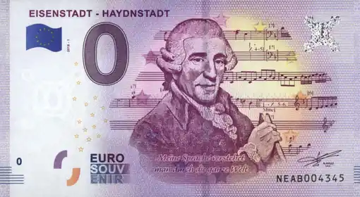 0€-Schein EISENSTADT - HAYDNSTADT