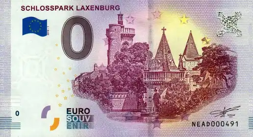 0€-Schein SCHLOSSPARK LAXENBURG