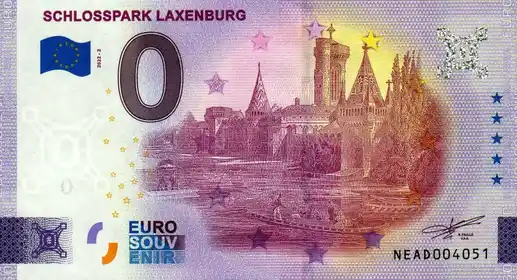 0€-Schein SCHLOSSPARK LAXENBURG