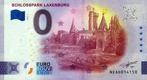 Banconota da 0€ SCHLOSSPARK LAXENBURG