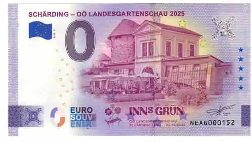 Billete de 0€ SCHÄRDING - OÖ LANDESGARTENSCHAU 2025INN'S GRÜN