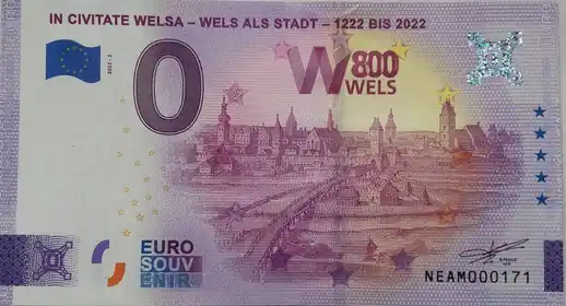 Billet 0€ IN CIVITATE WELSA - WELS ALS STADT - 1222 BIS 2022