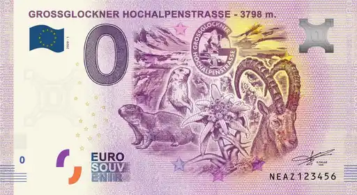 Billet 0€ GROSSGLOCKNER HOCHALPENSTRASSE - 3798 m.