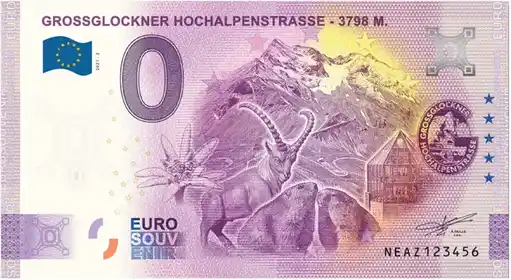 Billet 0€ GROSSGLOCKNER HOCHALPENSTRASSE - 3798 m.