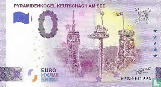 Banconota da 0€ PYRAMIDENKOGEL KEUTSCHACH AM SEE