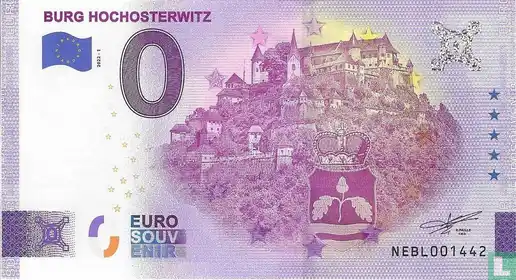 0€ banknote BURG HOCHOSTERWITZ