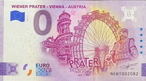 Billet 0€ WIENER PRATER - VIENNA - AUSTRIA
