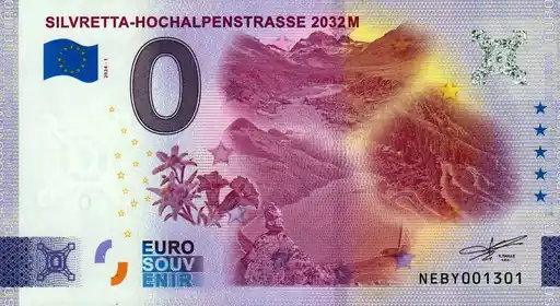 Billet 0€ SILVRETTA - HOCHALPENSTRASSE 2032M