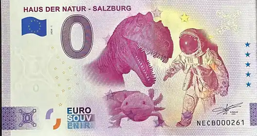 Billete de 0€ HAUS DER NATUR - SALZBURG