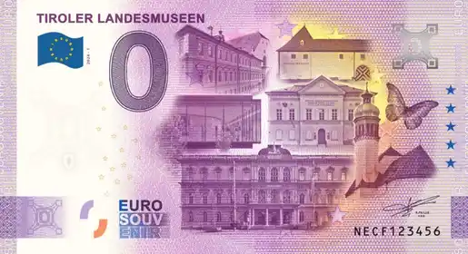 0€-Schein TIROLER LANDESMUSEEN