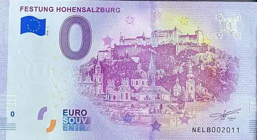 0€-Schein FESTUNG HOHENSALZBURG