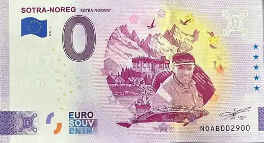 Billet 0€ SOTRA-NOREGSOTRA-NORWAY