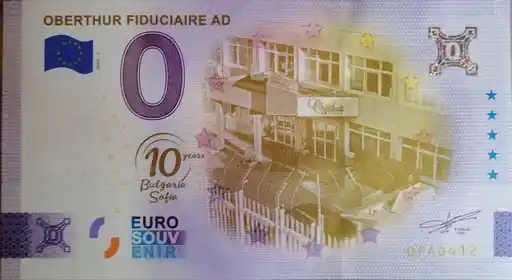 0€-Schein OBERTHUR FIDUCIAIRE AD